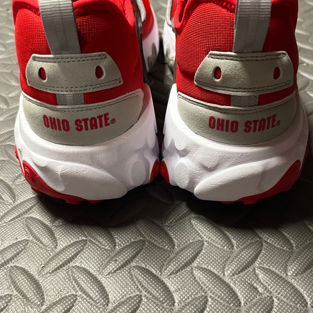 NIKE REACT PRESTO OHIO STATE BUCKEYES RUNNING SHOES DB3413-600 OSU MENS FB NEW - Picture 9 of 15